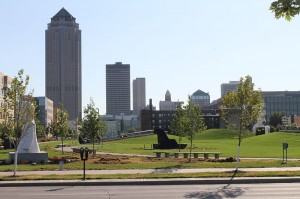 Student Travel to the Heart of Des Moines Iowa