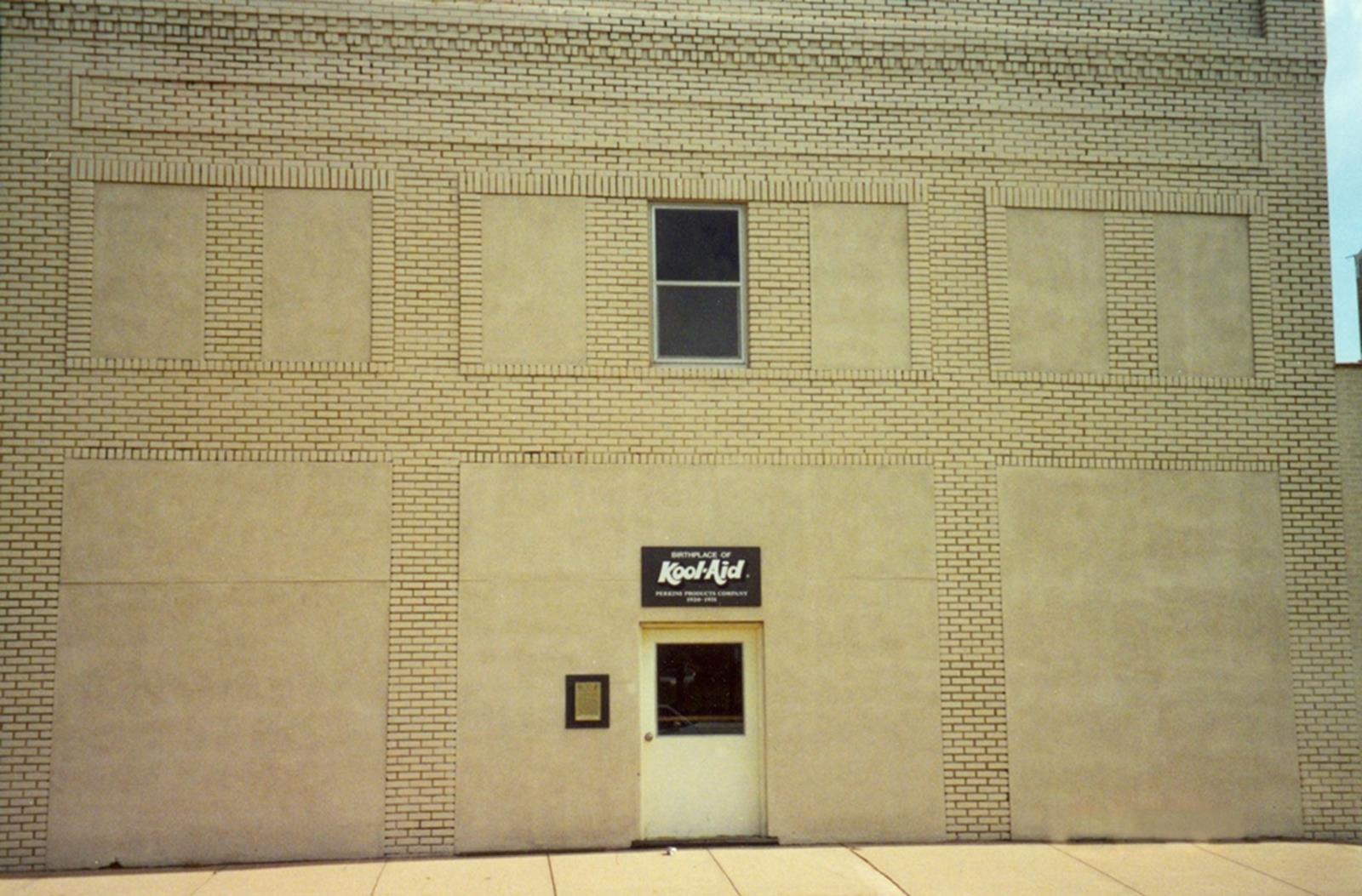 The original building where Edwin Perkins created Kool-Aid. Credit: Nehrams2020 at en.wikipedia
