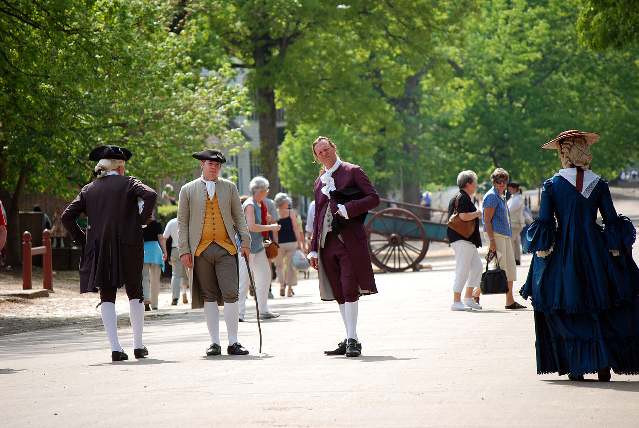 Colonial Williamsburg outdoors