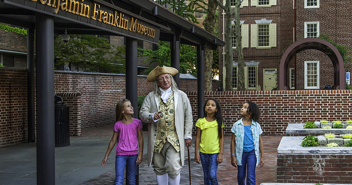 Benjamin Franklin Museum guided tour
