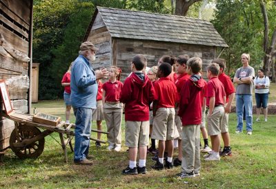 Students at William Harris Homestead Museum Education Center Photo credit William Harris Homestead Museum Education Center 