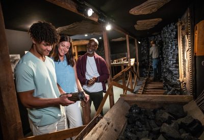 Coal Mine exhibit in the main museum exhibit entitled A Kentucky Journey